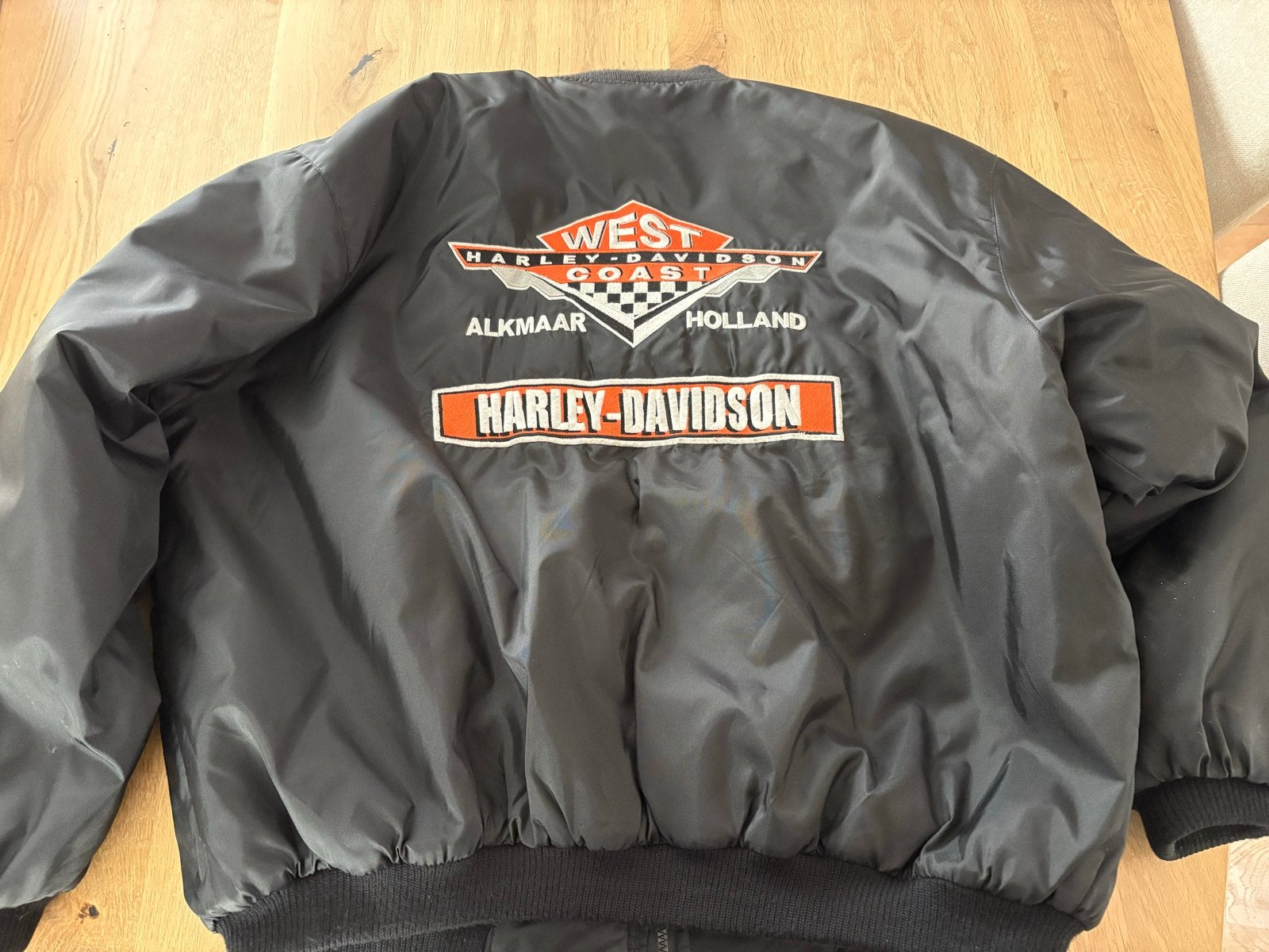 Harley-Davidson West Coast Alkmaar Jas XXXL, Ophalen of Verzenden, Zo goed als nieuw, Overige maten, Zwart