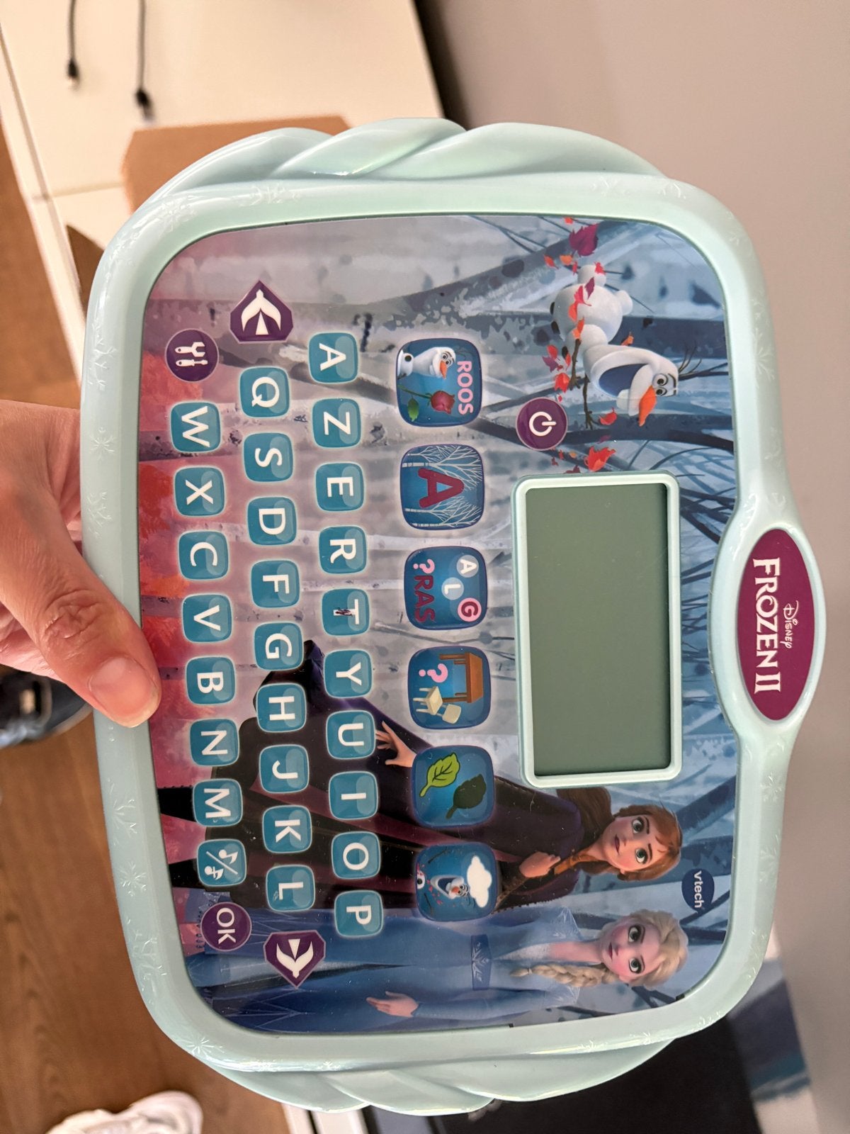 VTech Disney Frozen II Educatieve Spelcomputer, Kinderen en Baby's, Ophalen of Verzenden, Gebruikt, Taal en Lezen, Met geluid