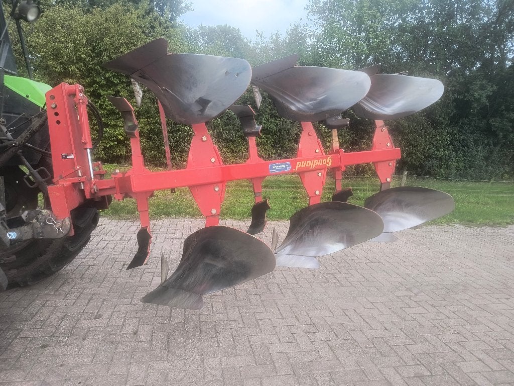 Goudland 3 schaar ploeg, Ophalen, Compost
