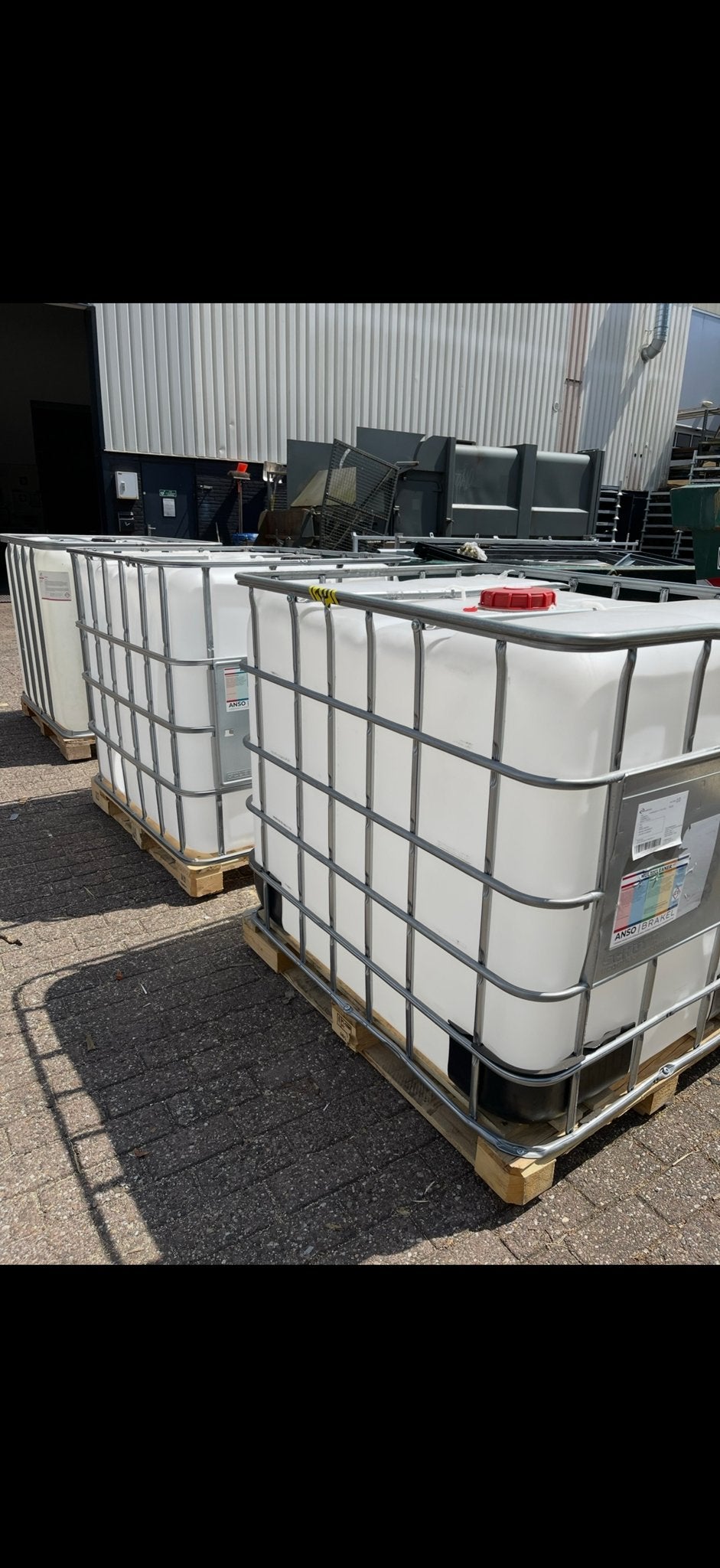IBC Vaten - 1000 Liter Opslagcontainers, Ophalen