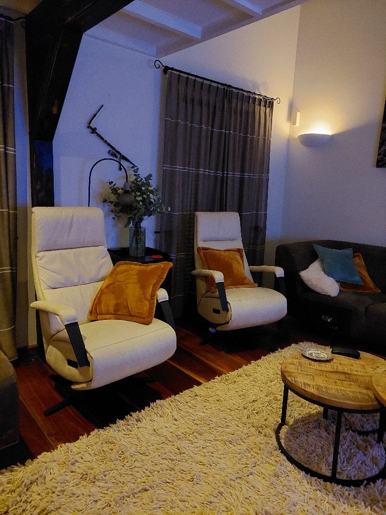 Groot 4x3 meter Berber tapijt - Crème/Beige, Ophalen, Gebruikt, 200 cm of meer, 200 cm of meer