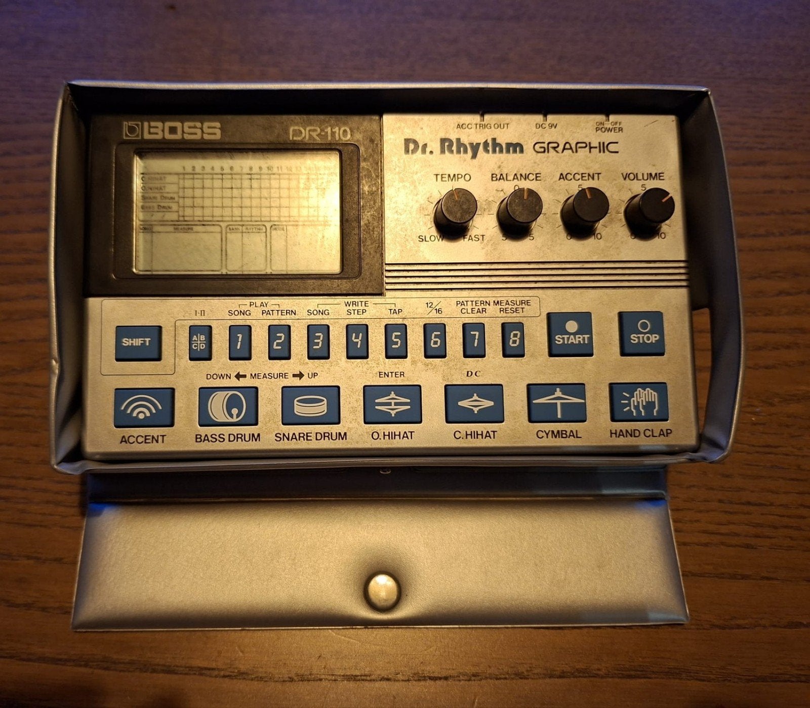 Boss DR-110 Dr. Rhythm Graphic Drummachine, Muziek en Instrumenten, Drumcomputers, Ophalen of Verzenden, Gebruikt, Boss