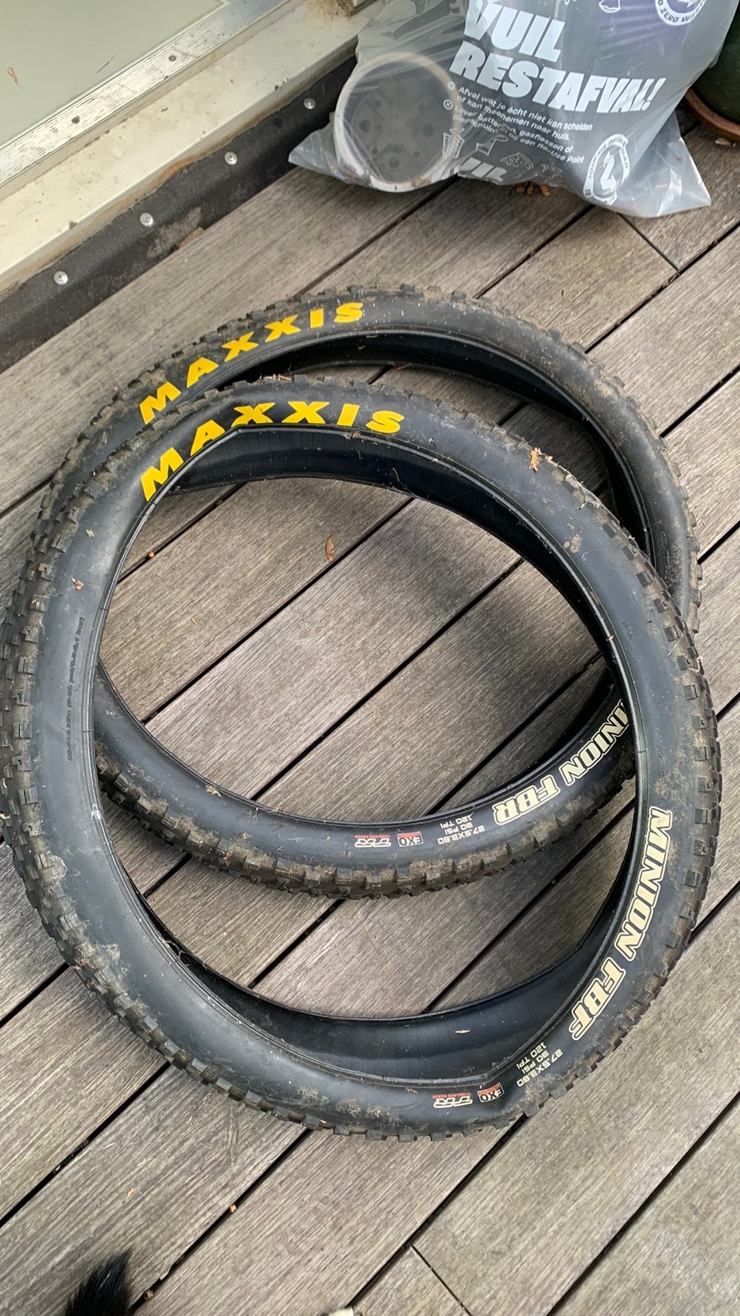 Buitenbanden fatbike 27.5 x 3.80, Ophalen of Verzenden, Zo goed als nieuw, Fatbike