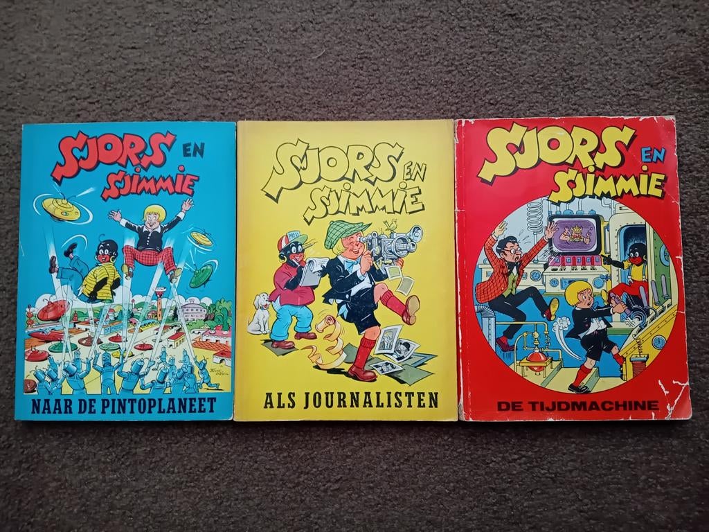 Sjors en Sjimmie uit de jaren '60, Boeken, Strips | Comics, Meerdere comics, Ophalen of Verzenden, Gelezen, Europa