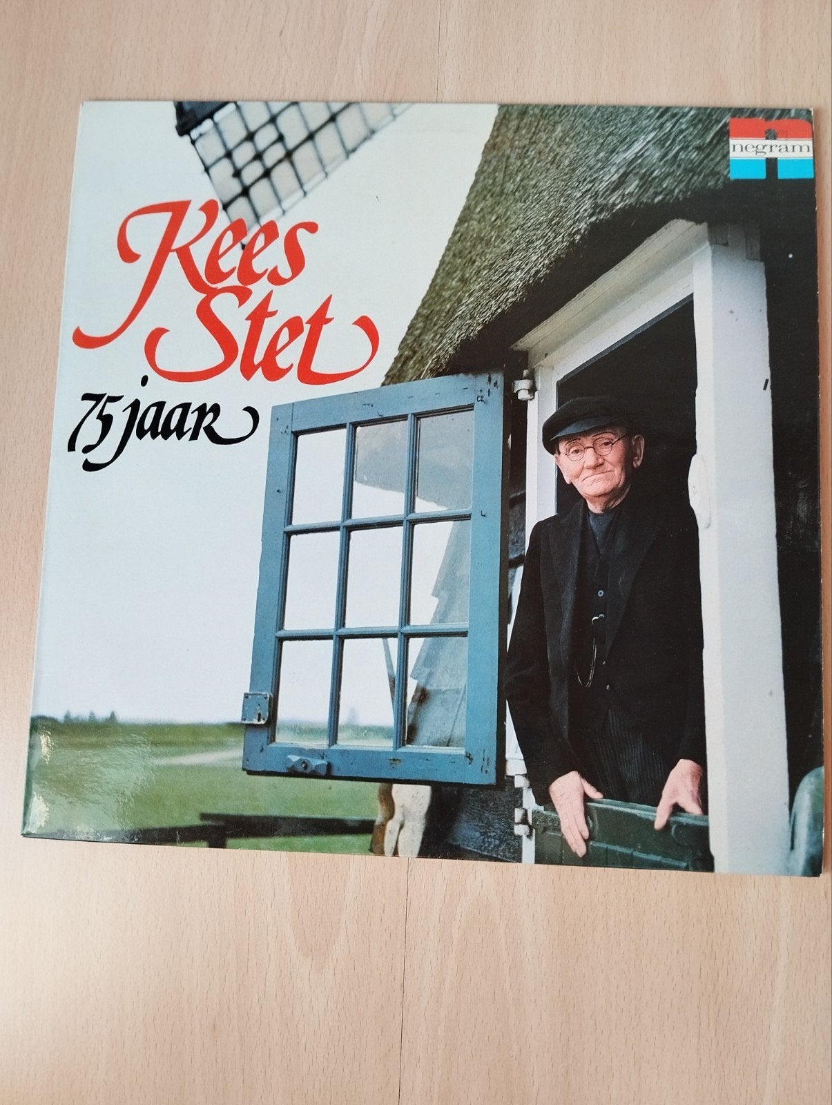 Kees Stet – 75 Jaar LP (1976) West-Friese humor, LP, Gebruikt, Originele persing, Cabaret of Kleinkunst