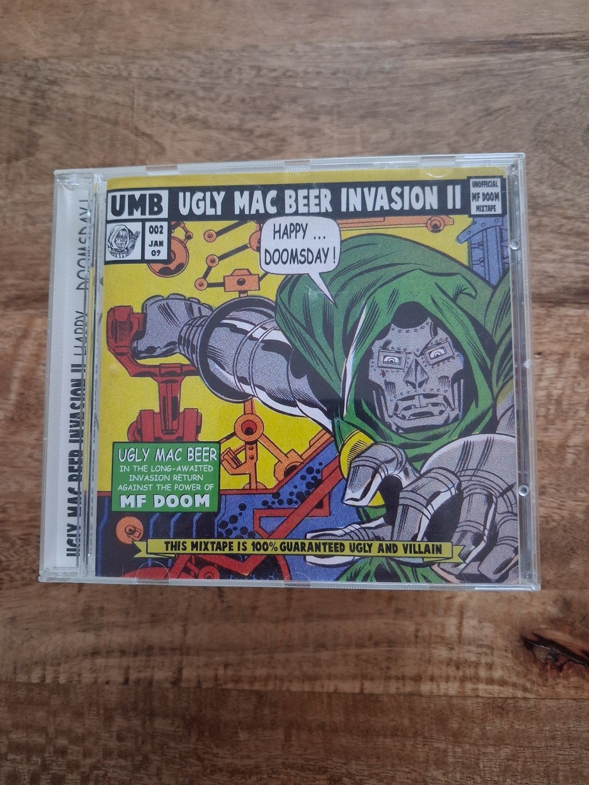 Ugly Mac Beer Invasion II - MF Doom Mixtape CD, Ophalen of Verzenden, Zo goed als nieuw, Album