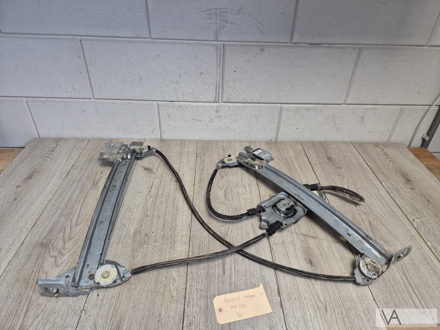 Raammechanisme rechts voor van Renault Megane CC 2004-2009, Gebruikt, -, Renault, -