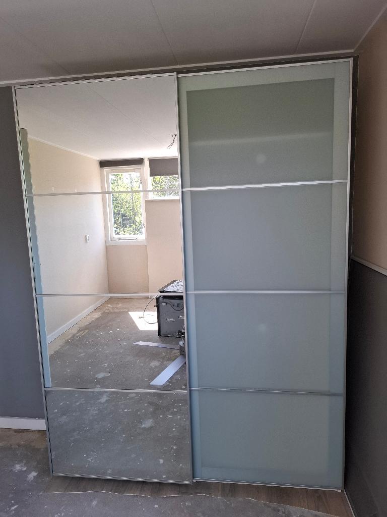GRATIS schuifdeuren voor Pax kast Ikea, Ophalen, 200 cm of meer, 150 tot 200 cm, Zo goed als nieuw