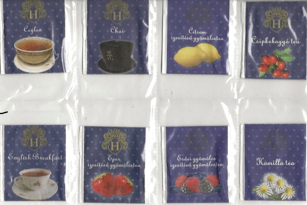 Theezakjes van H, Verzenden, Theezakje(s)