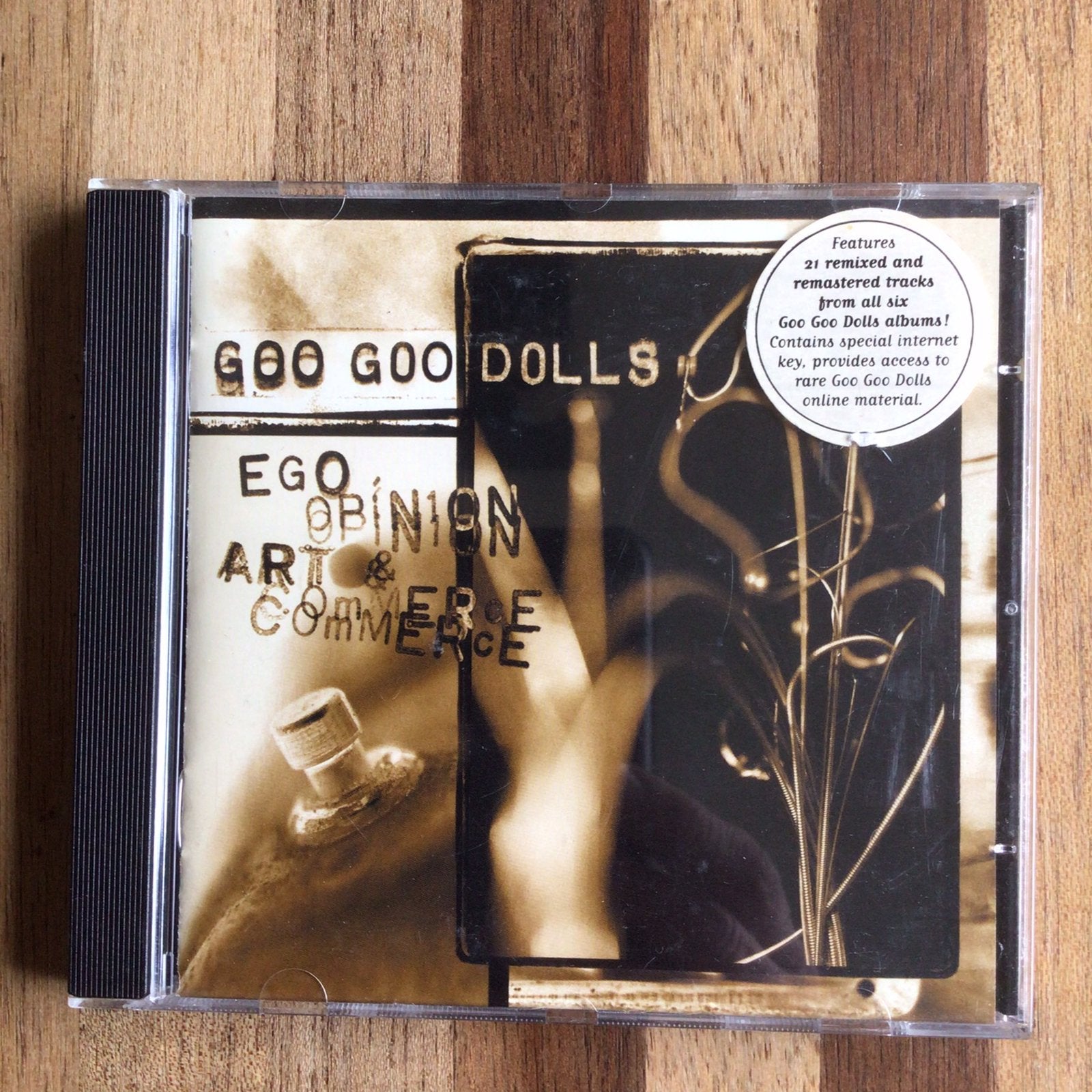 Goo Goo Dolls - Ego Opinion, Art & Commerce, Ophalen of Verzenden, Zo goed als nieuw, Poprock