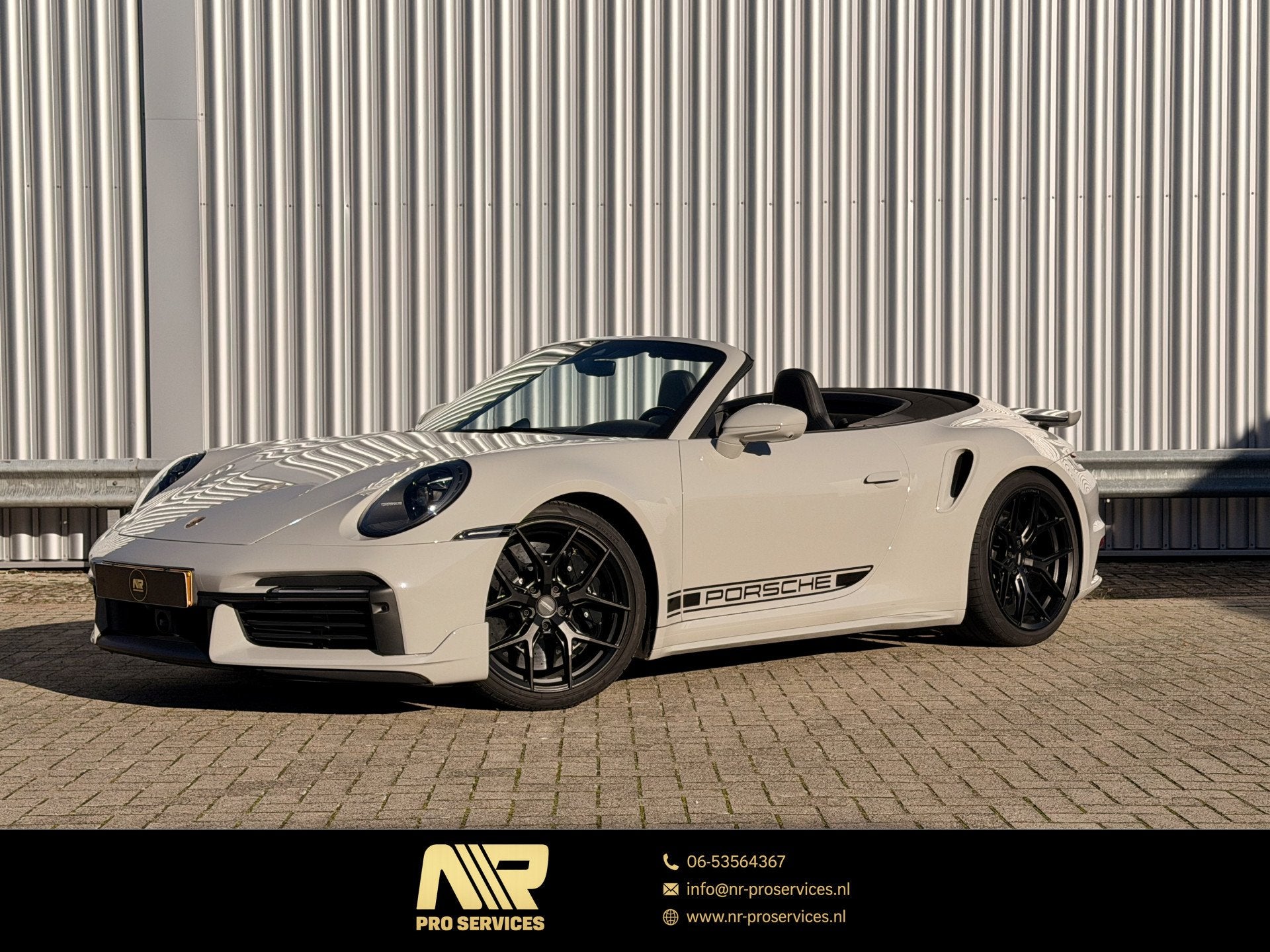 Porsche 911 Cabrio 3.8 Turbo S 992 | Sportdesign | Approved, Auto's, Automaat, Dealer onderhouden, Cabriolet, 4 stoelen