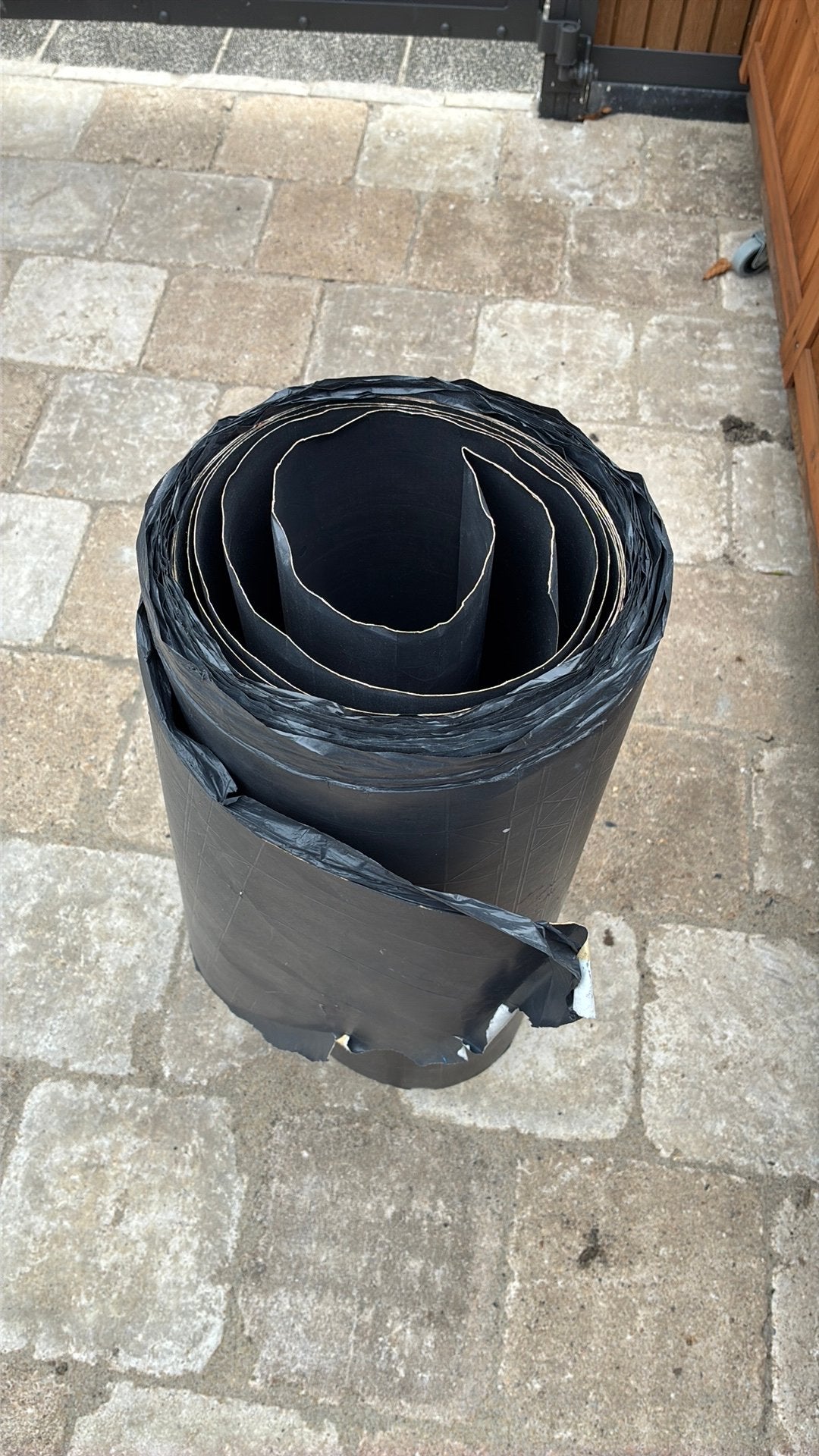 GRATIS!!! Rol stucloop 0.6x ongeveer 20 meter, Ophalen, Zo goed als nieuw, 15 m² of meer, Folie