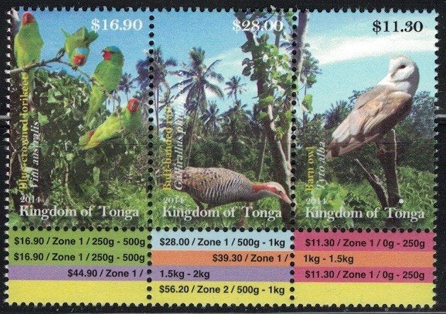 Y501 Tonga 2006/08 postfris Vogels, Verzenden, Postfris, Dier of Natuur
