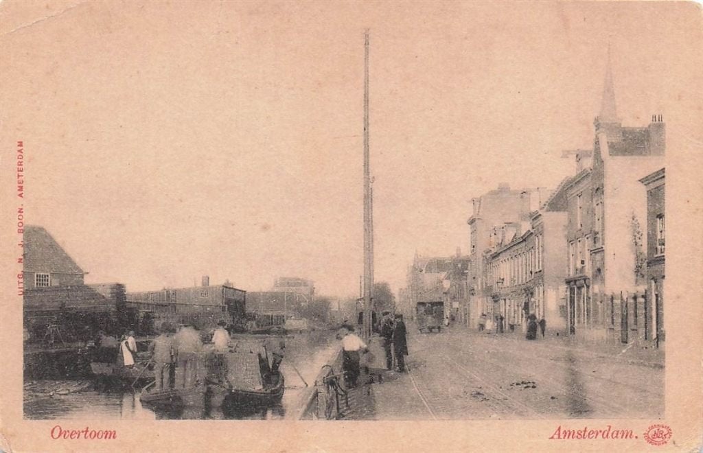 702-497-011 Amsterdam Overtoom, Verzenden, Voor 1920, Noord-Holland