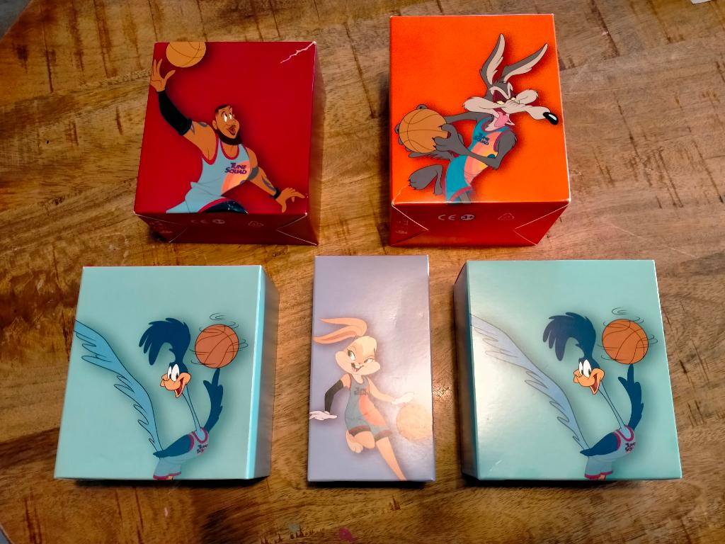 Looney Tunes Happy Meal Space Jam McDonalds figuren, Ophalen of Verzenden, Looney Tunes, Zo goed als nieuw, Beeldje of Figuurtje