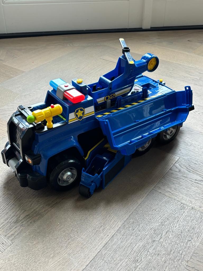 Paw Patrol ultieme actie cruiser Chase, Ophalen of Verzenden, Zo goed als nieuw