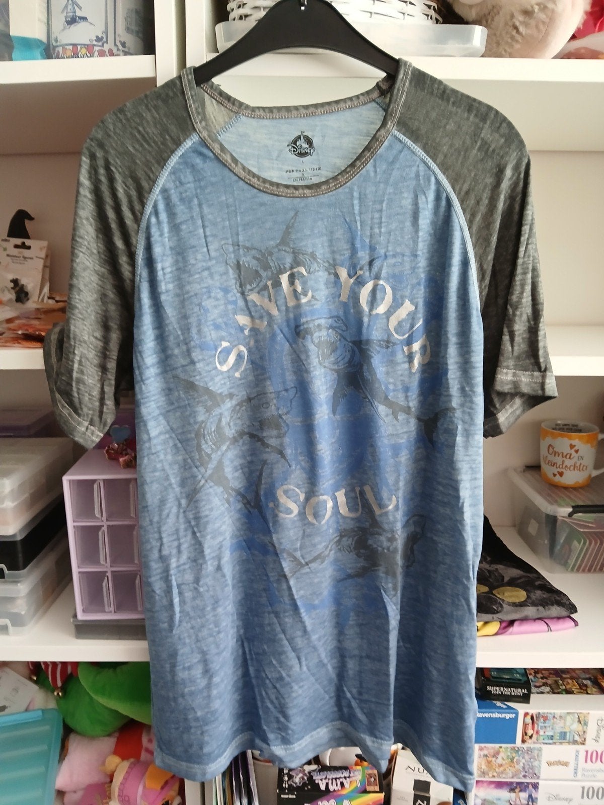 Disneyland Pirates of the Caribbean T-shirt - Maat XL, Ophalen of Verzenden, Zo goed als nieuw, Korte mouw