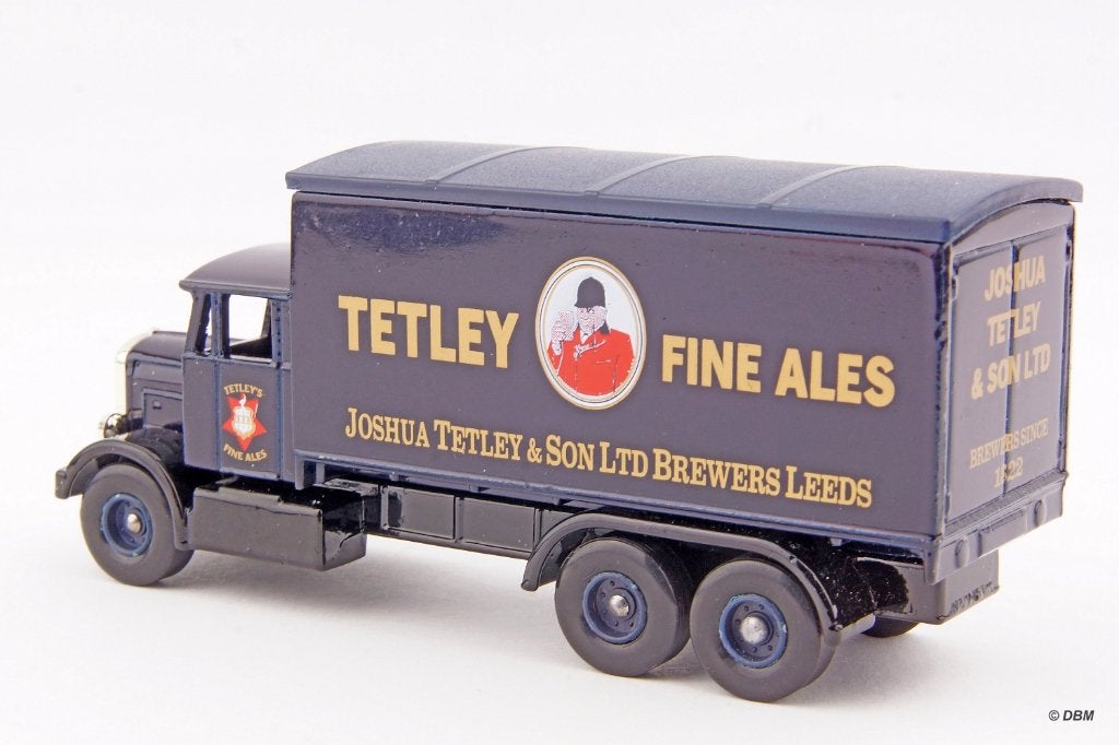 Scammell Six Wheeler 1937, Tetley - Lledo, Days Gone, Ophalen of Verzenden, Bus of Vrachtwagen