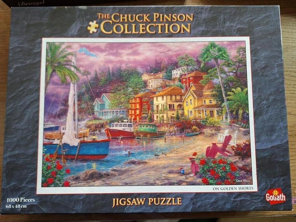Prachtige puzzel  € 4,00., Ophalen of Verzenden, 500 t/m 1500 stukjes, Zo goed als nieuw