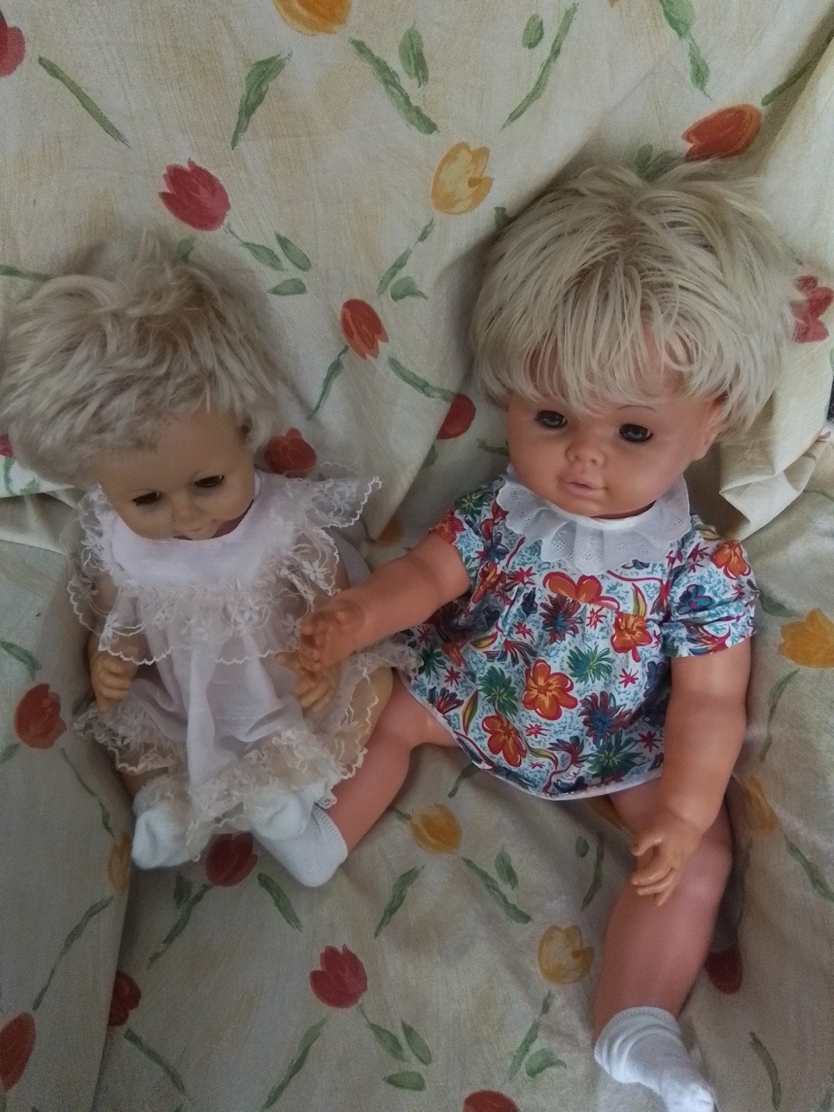 leuke vintage poppen, Verzamelen, Ophalen of Verzenden, Gebruikt, Pop