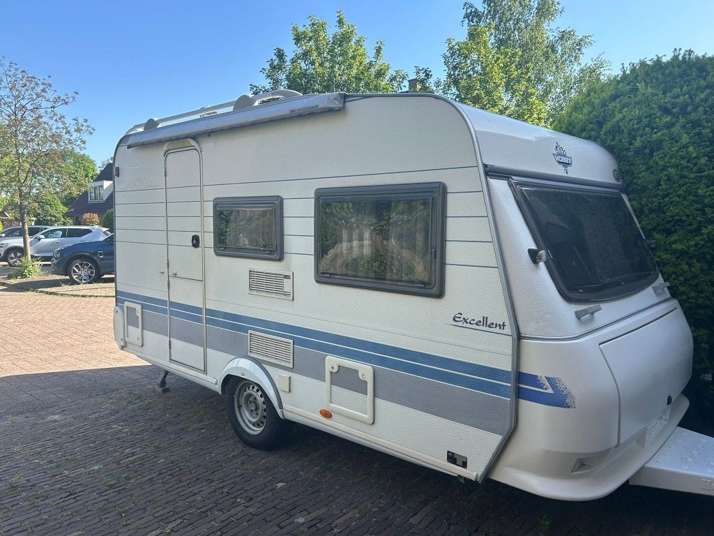 Hobby De Luxe Easy 400 SB caravan, Caravans en Kamperen, Caravans, Hobby, Treinzit, 750 - 1000 kg, Particulier