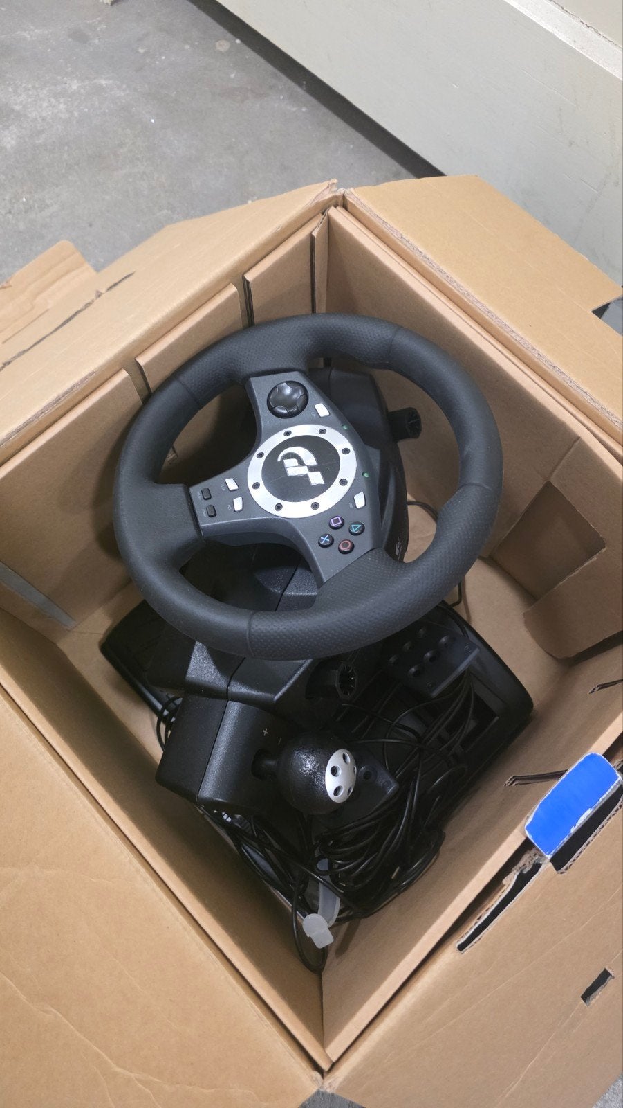 Logitech Driving Force Pro racestuur, Ophalen of Verzenden, Gebruikt, Stuur of Pedalen