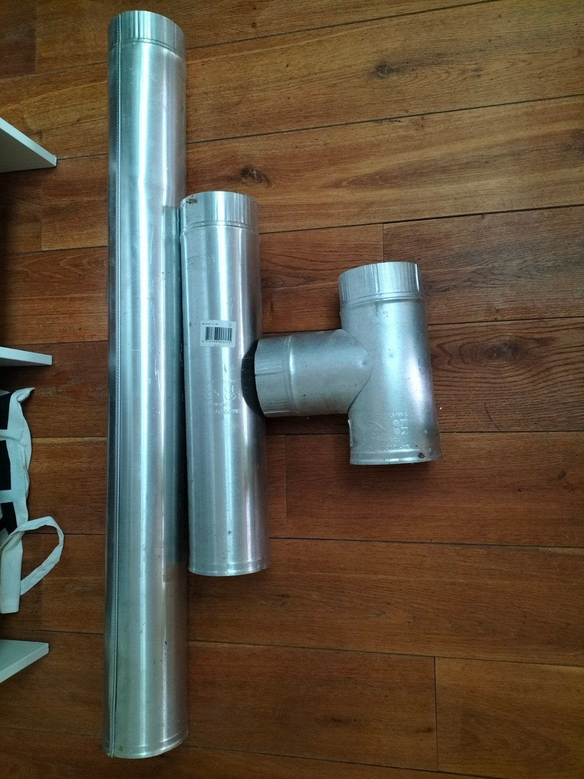 Afvoerbuis buizen aluminium, Ophalen, Zo goed als nieuw, Aluminium, Minder dan 2 meter