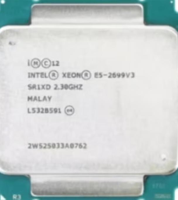 Intel Xeon E5 2699 V3 2.3Ghz CPU met Socket LGA 2011-3, Ophalen of Verzenden, Nieuw