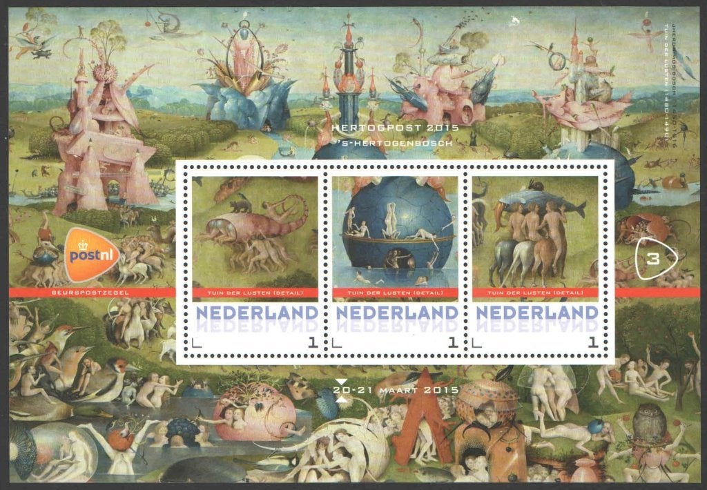 Postzegels Hertogpost 2015 (3), Postzegels en Munten, Ophalen of Verzenden, Na 1940, Postfris