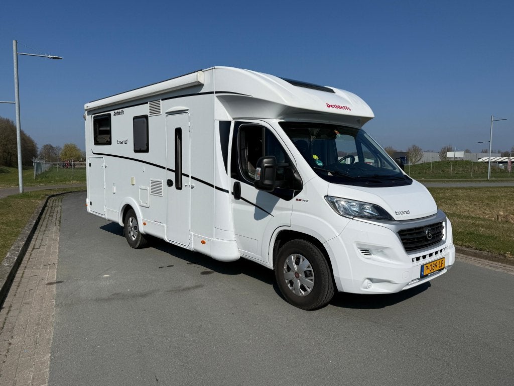 Dethleffs Trend T 7057 EB - top indeling, Ringverwarming, Fiat, Bedrijf, Luifel
