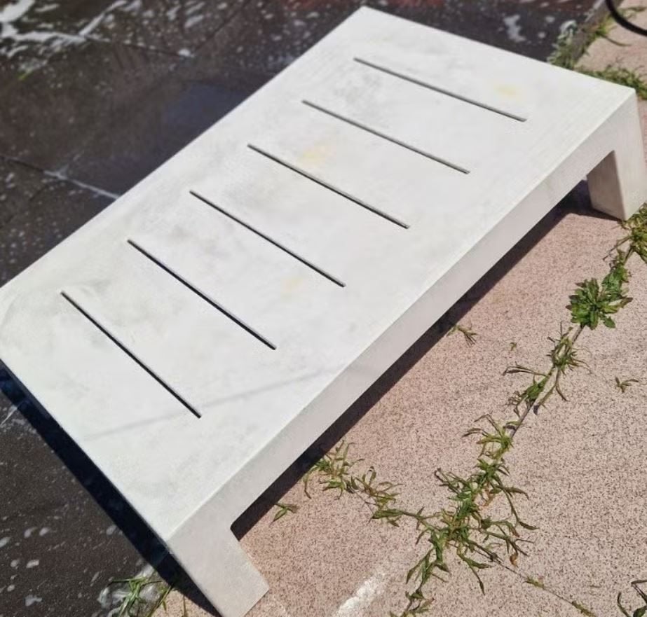 Originele Vondom Mesa design tuintafel/salontafel hoogwaardi, Ophalen, Gebruikt, Rechthoekig