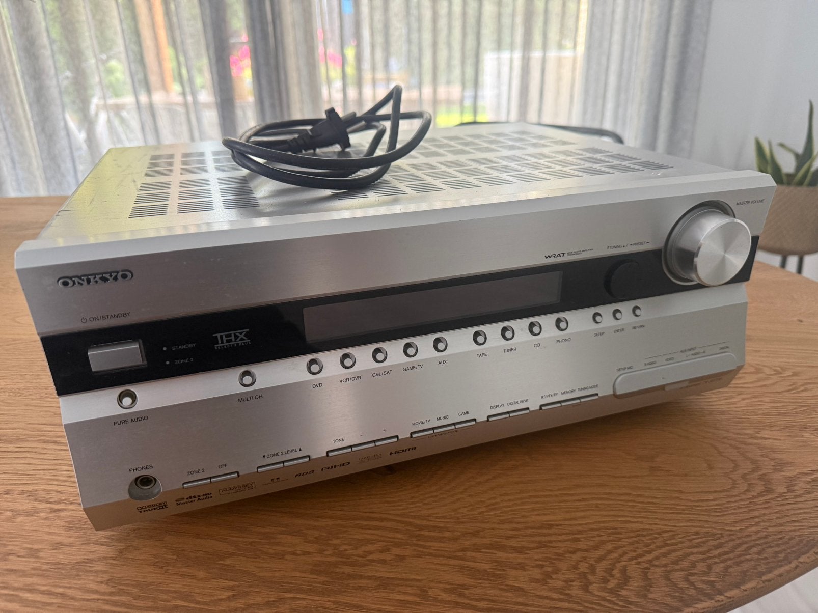 Onkyo TX-SR706 AV-receiver – Krachtige 7.1 Versterker, Ophalen of Verzenden, Zo goed als nieuw, 120 watt of meer, Onkyo