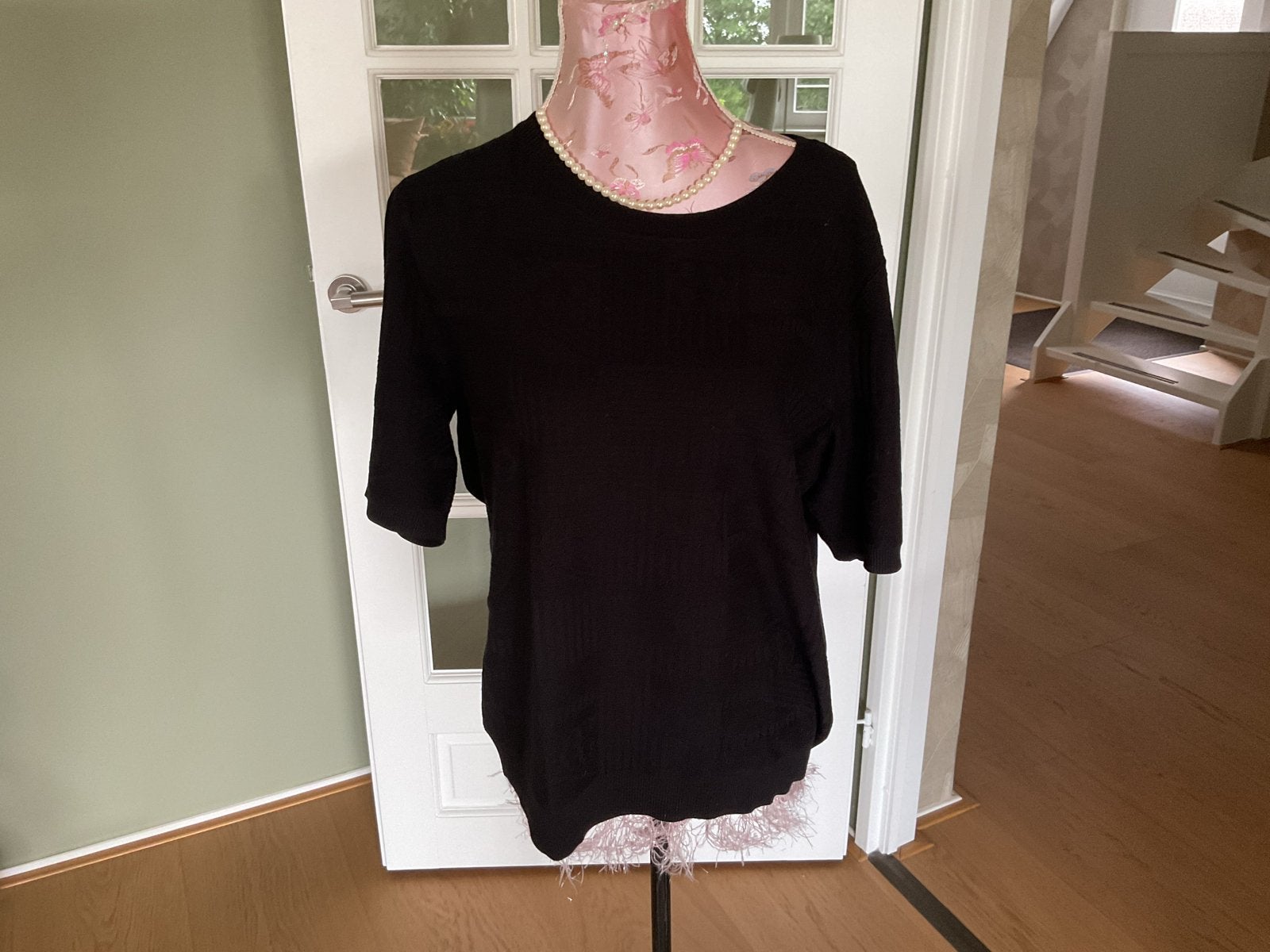 Nieuw zwart top van Claudia Sträter, maat 46, Zwart, Maat 46/48 (XL) of groter, Nieuw, Ophalen of Verzenden