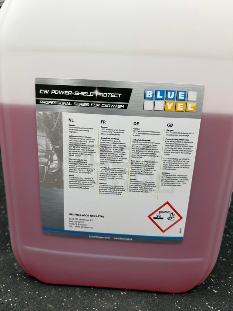 Carwash ceramic wax autowax professioneel 15 liter, Ophalen