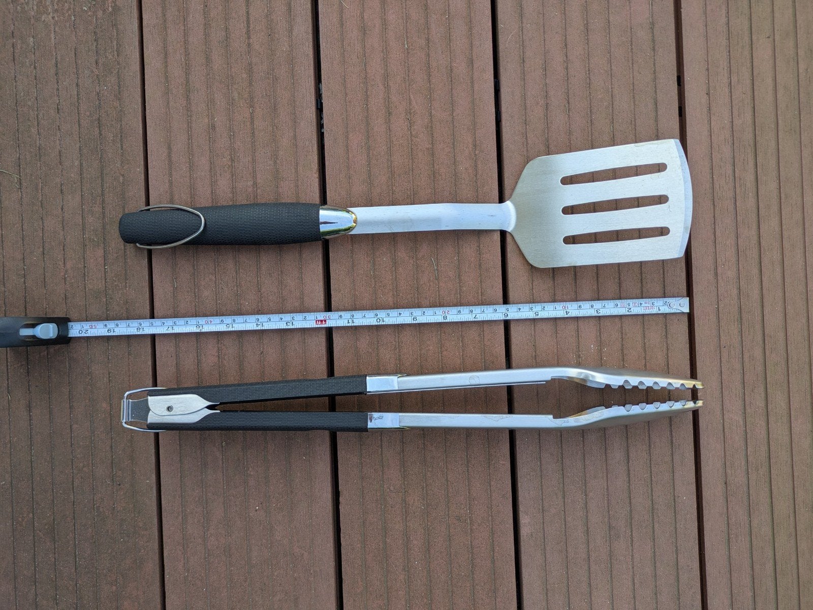 BBQ spatel en tang - Intratuin, Ophalen, Zo goed als nieuw, Intratuin