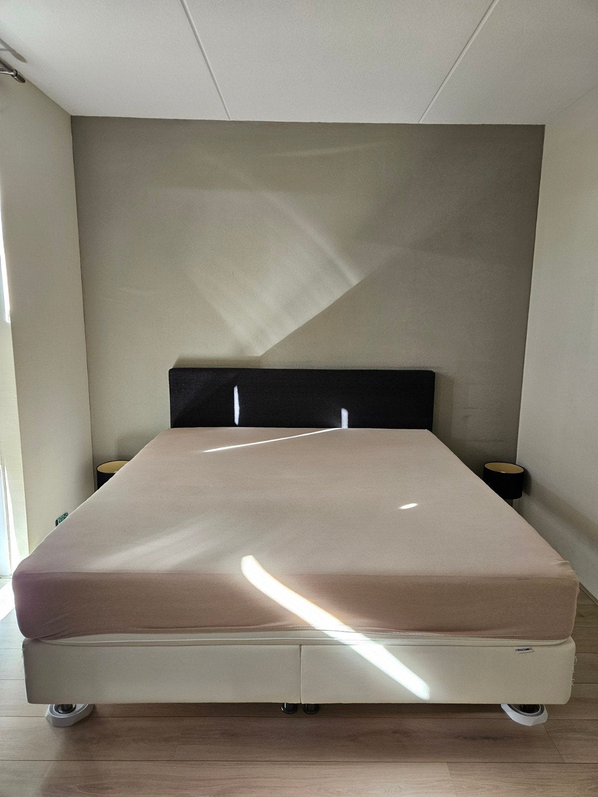 Moet weg!! IKEA Boxspring 180x200 met binnenveringsmatras, Ophalen, Gebruikt, Tweepersoons, 180 cm