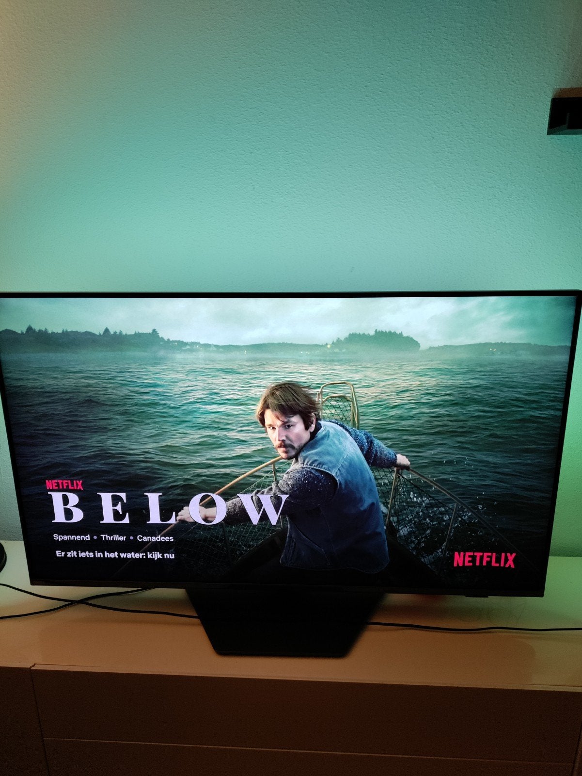 Philips THEONE Smart TV met Ambilight, Audio, Tv en Foto, Ophalen, Philips, OLED, Zo goed als nieuw