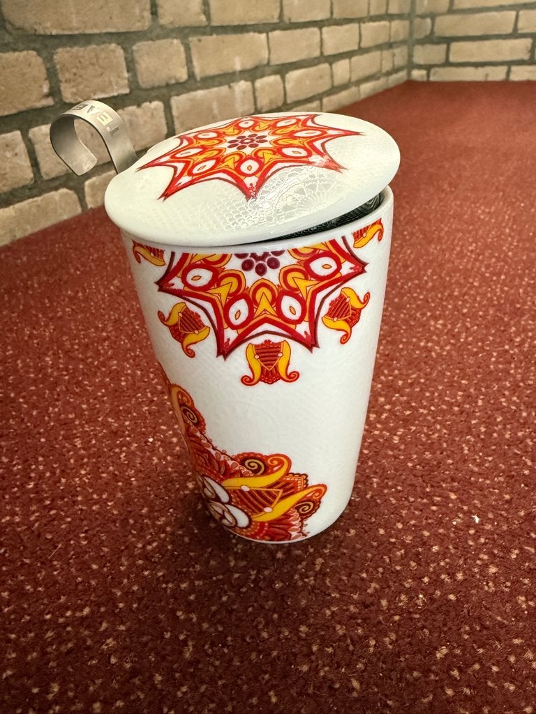 TeaEve theemok, Ophalen of Verzenden, Zo goed als nieuw, Overige stijlen, Kop(pen) en/of Schotel(s)