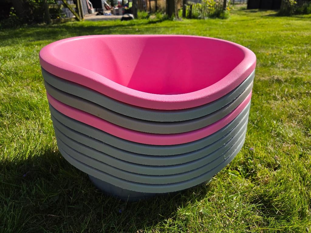 Kattenmanden 9 stuks roze en grijze, Ophalen, Zo goed als nieuw, Overige