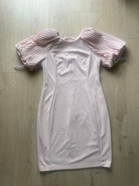 Calvin Klein jurk, maat L, Maat 42/44 (L), Ophalen of Verzenden, Zo goed als nieuw, Knielengte
