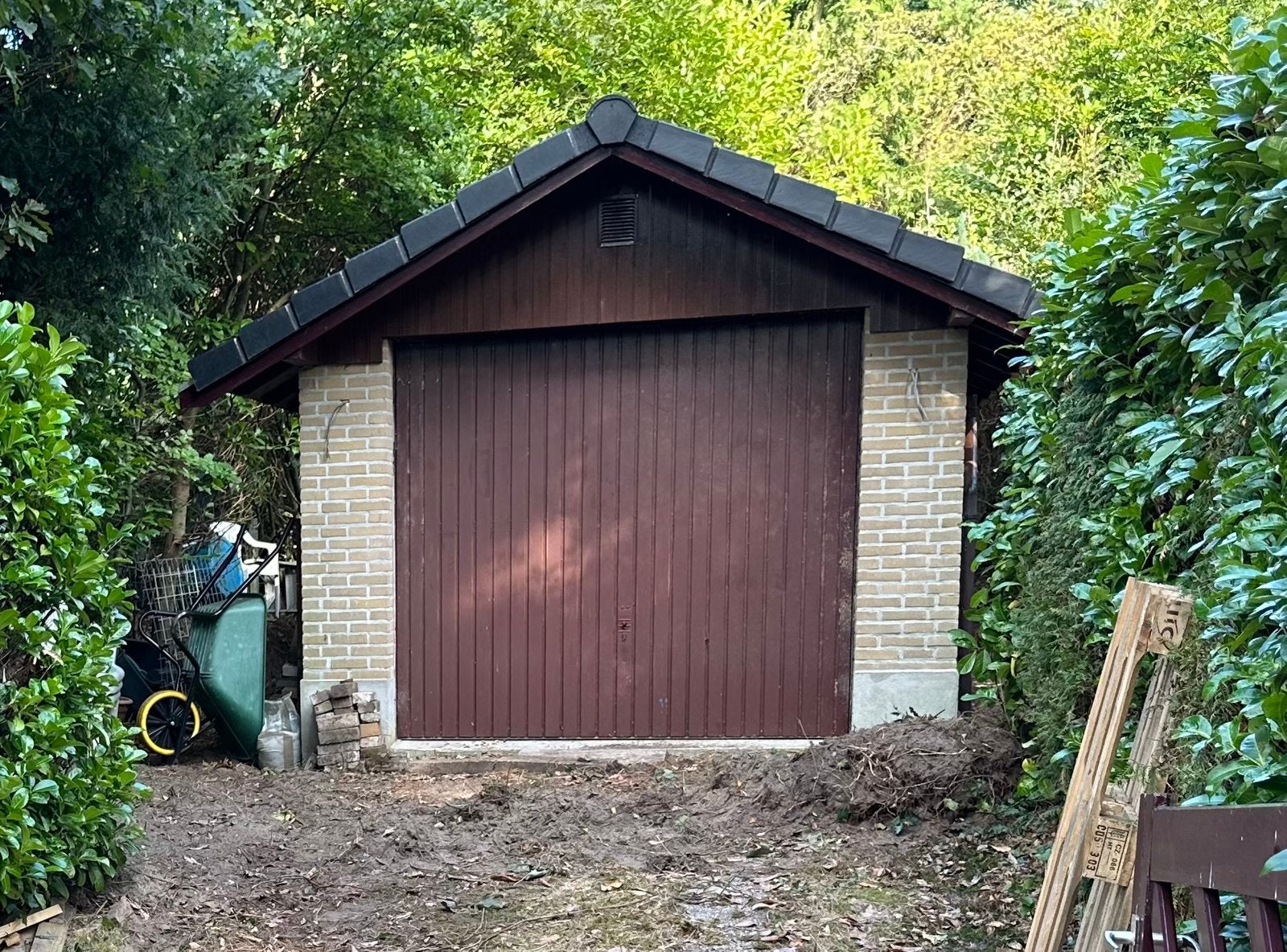 Garagedeur, Doe-het-zelf en Verbouw, Gebruikt, 120 cm of meer, Garagedeur, Ophalen of Verzenden