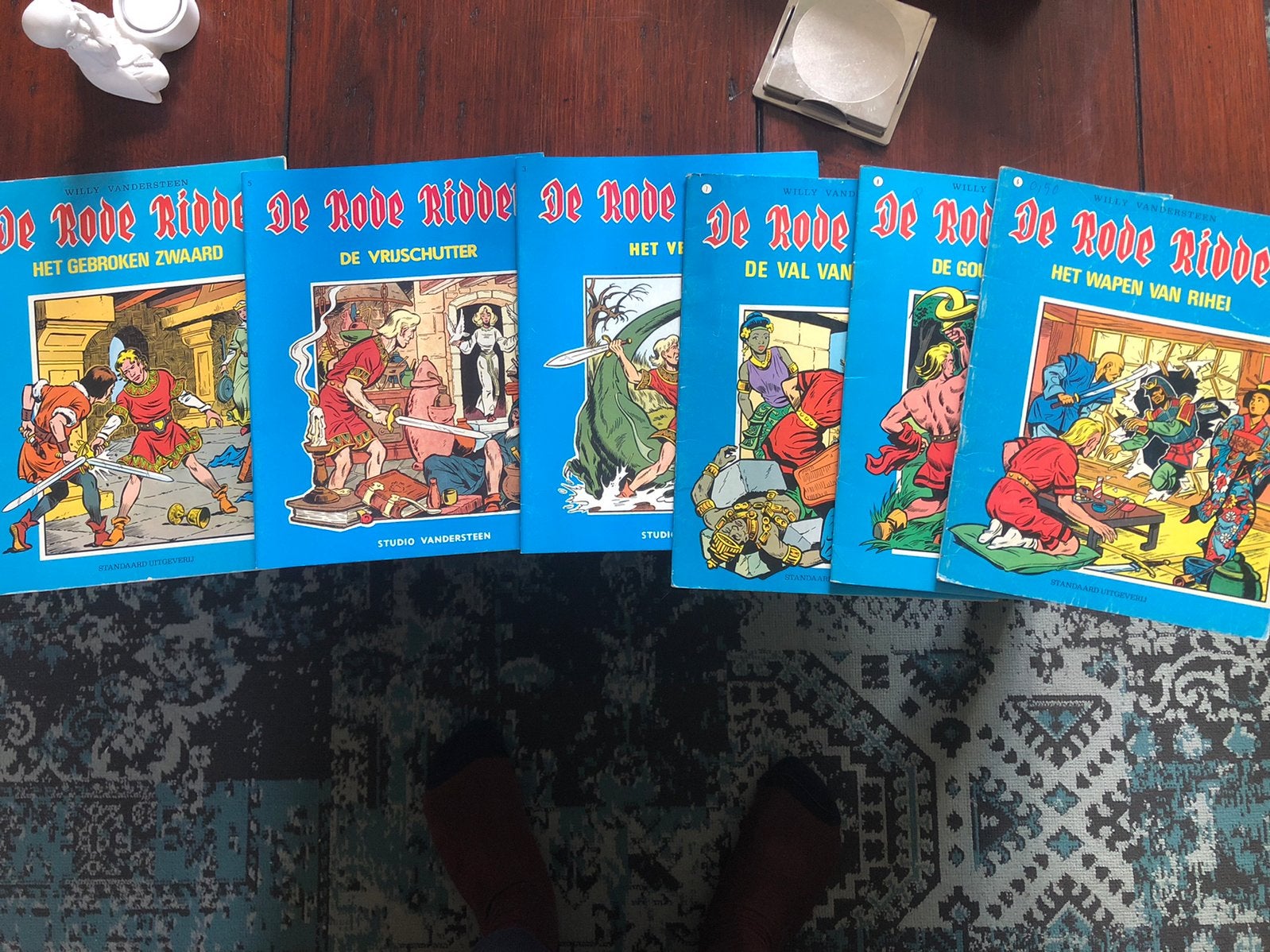 De Rode Ridder strips, Boeken, Meerdere stripboeken, Ophalen, Gelezen