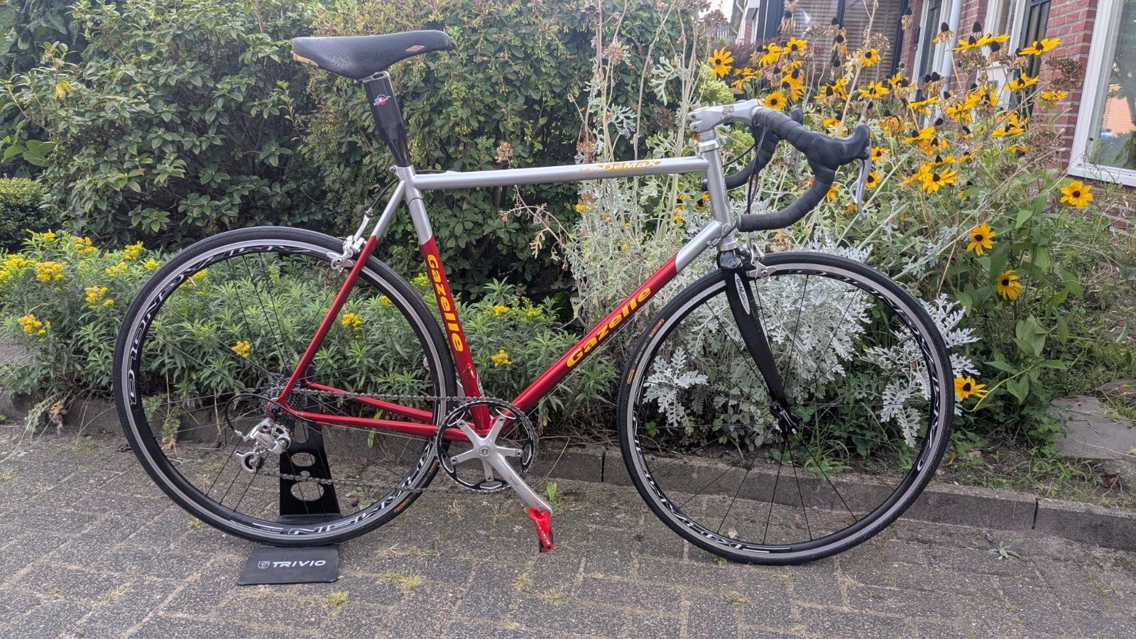 Gazelle Goldline DéMax racefiets - Campagnolo, Fietsen en Brommers, Ophalen, 28 inch, Gebruikt, Staal