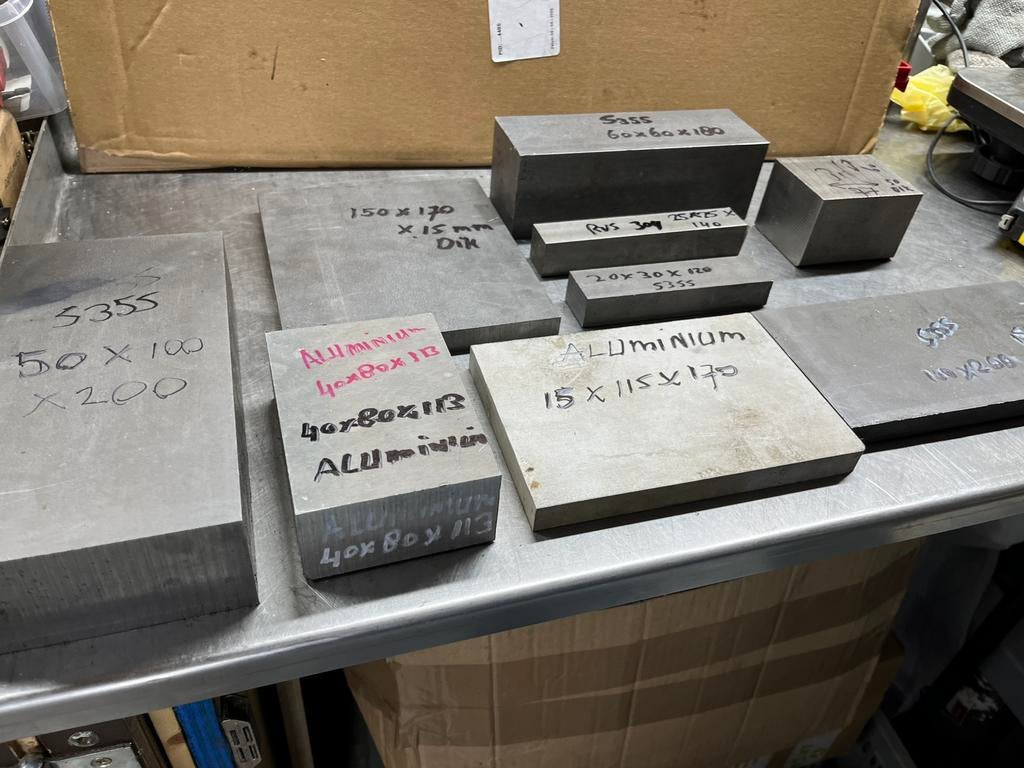 Te koop freesmachine blokken, Ophalen of Verzenden, Nieuw, Elektrisch