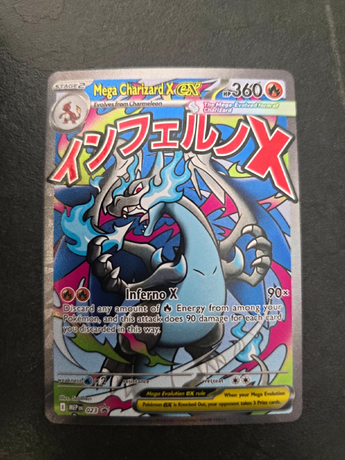 Charizard mep 023, Ophalen of Verzenden, Zo goed als nieuw