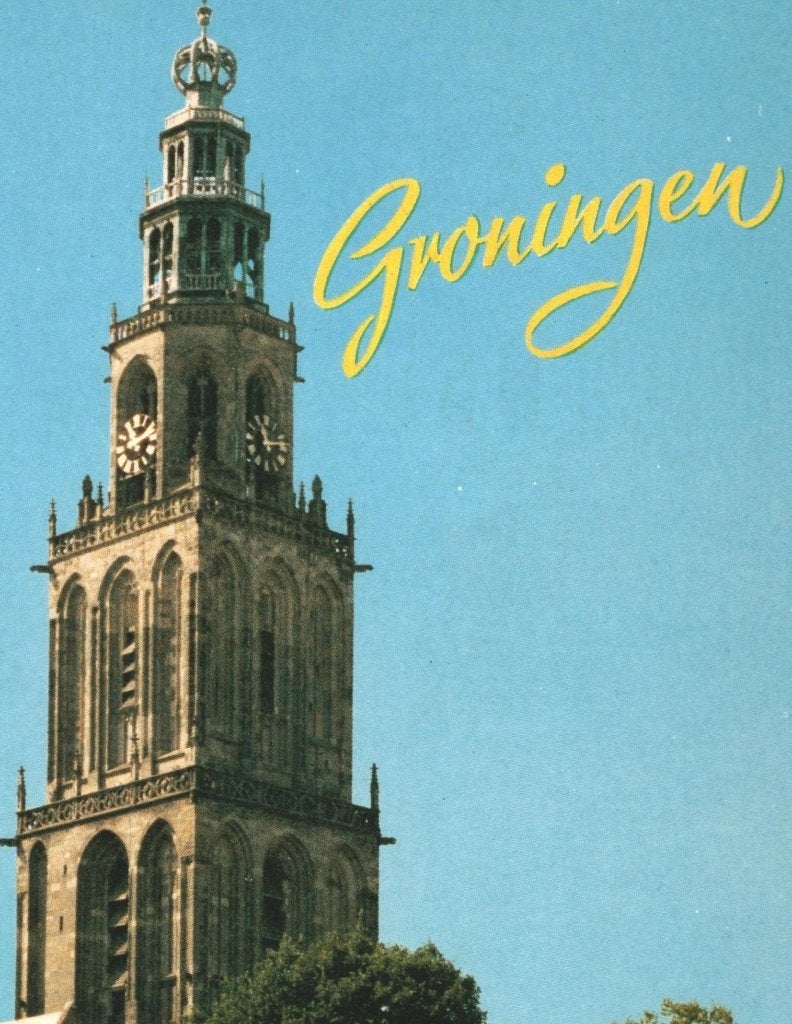 40875 Groningen 70-80 nette oude kaart onbeschreven, Ophalen of Verzenden, 1960 tot 1980, Ongelopen, Groningen