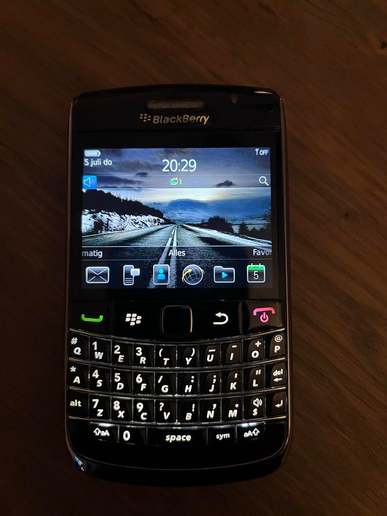 BlackBerry Bold 9700 - Klassieke Smartphone, Telecommunicatie, Mobiele telefoons | Blackberry, Zwart, 3 tot 6 megapixel, Ophalen of Verzenden