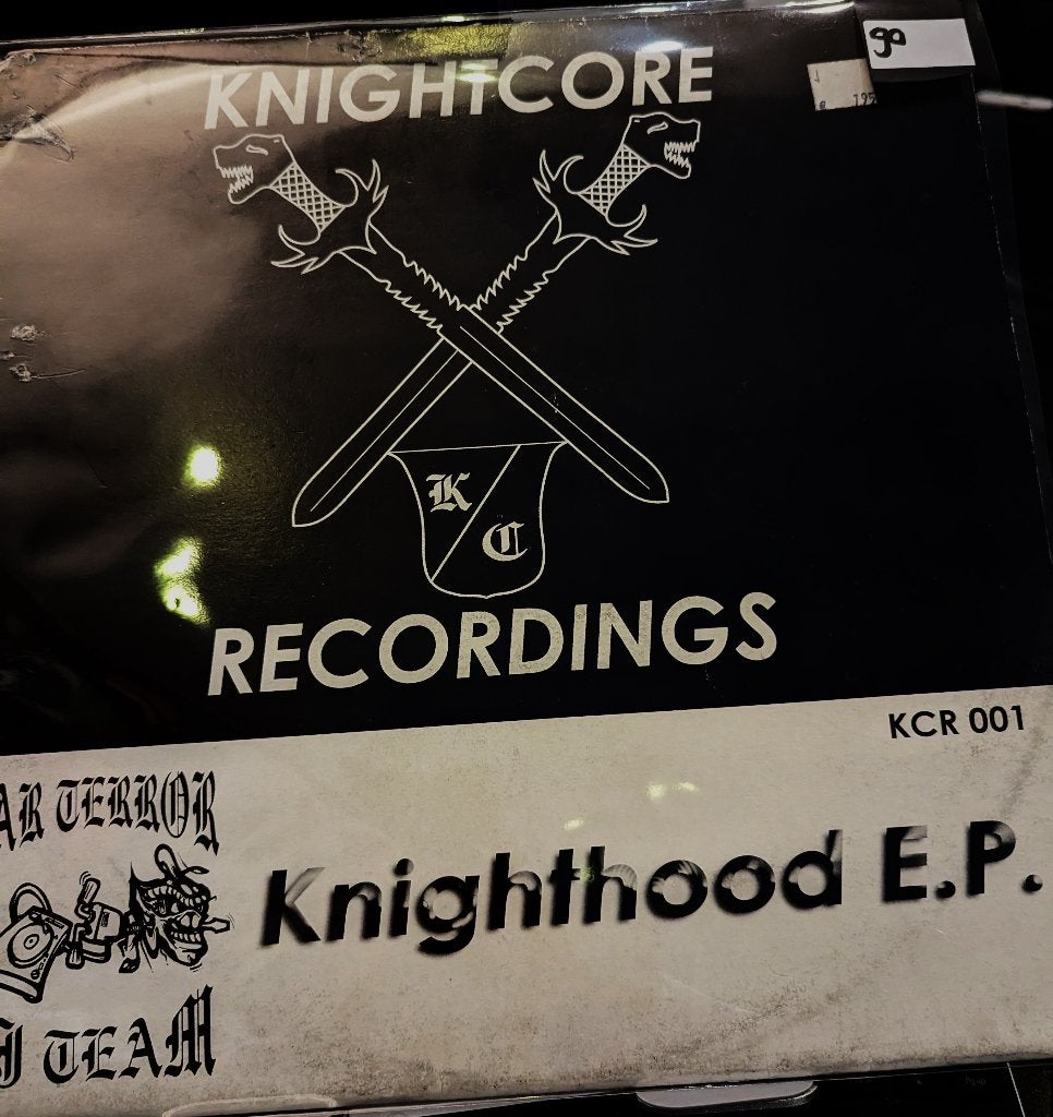 Ear Terror DJ Team – Knighthood E.P., Gebruikt, Hardcore, Inclusief binnenhoes, Ophalen of Verzenden