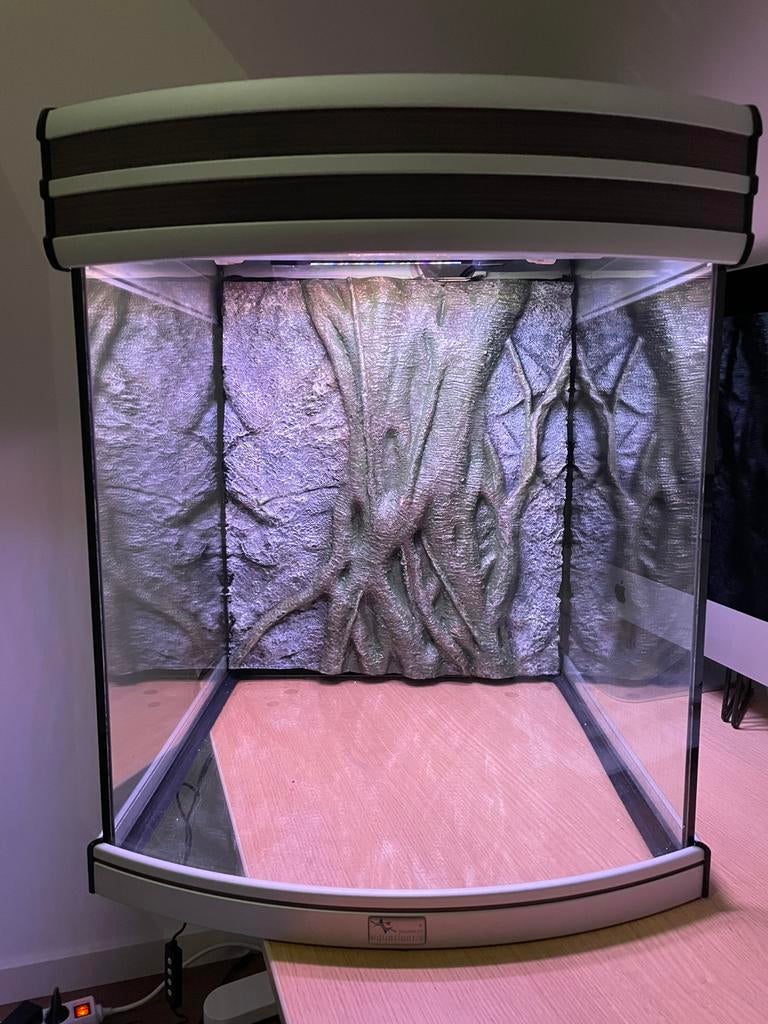 Aquarium (67Liter) aqualantis, Dieren en Toebehoren, Vissen | Aquaria en Toebehoren, Ophalen, Zo goed als nieuw, Leeg aquarium