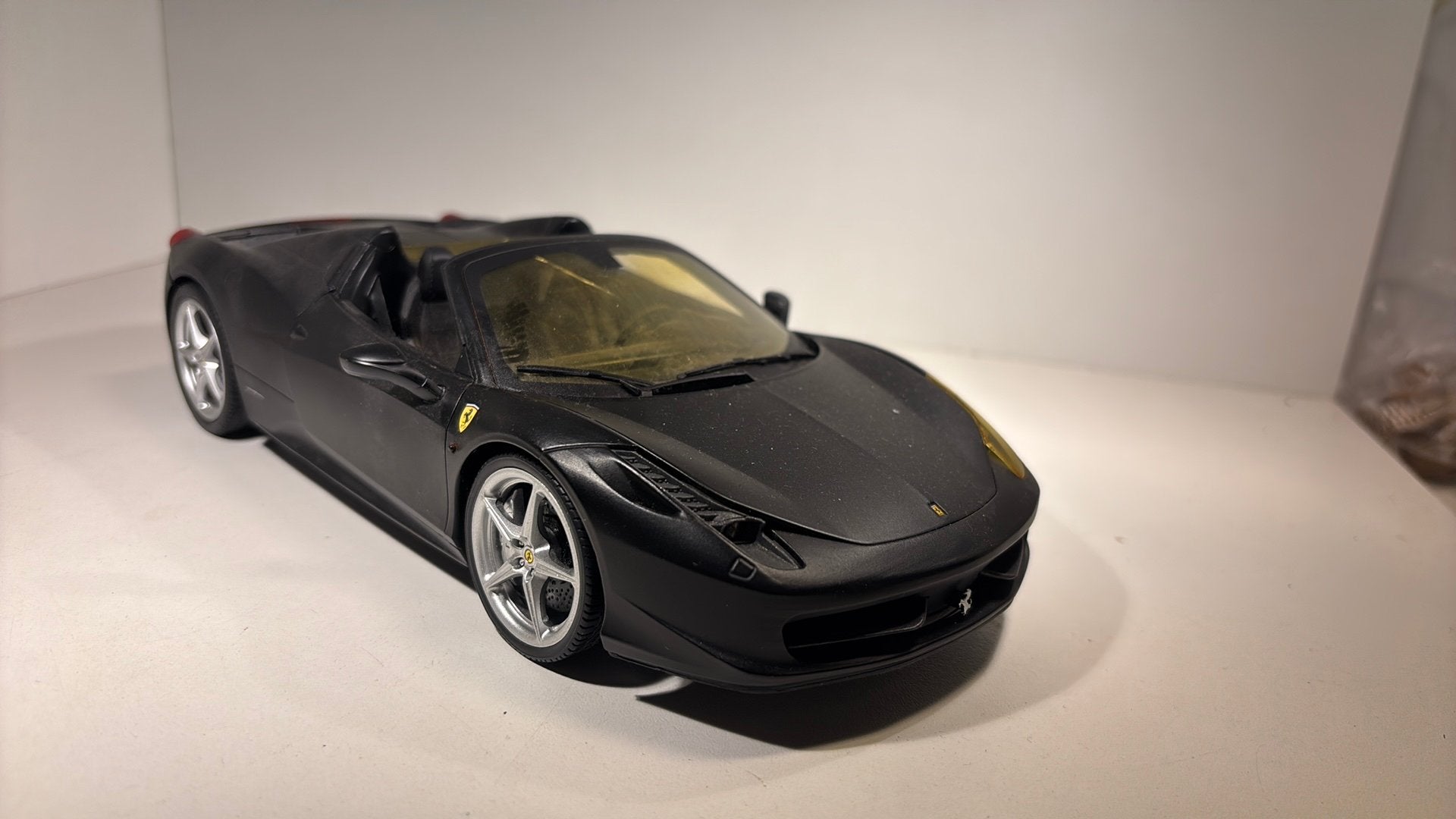 Ferrari 458 spider hot wheels 1.18, Ophalen of Verzenden, Hot Wheels, A, A